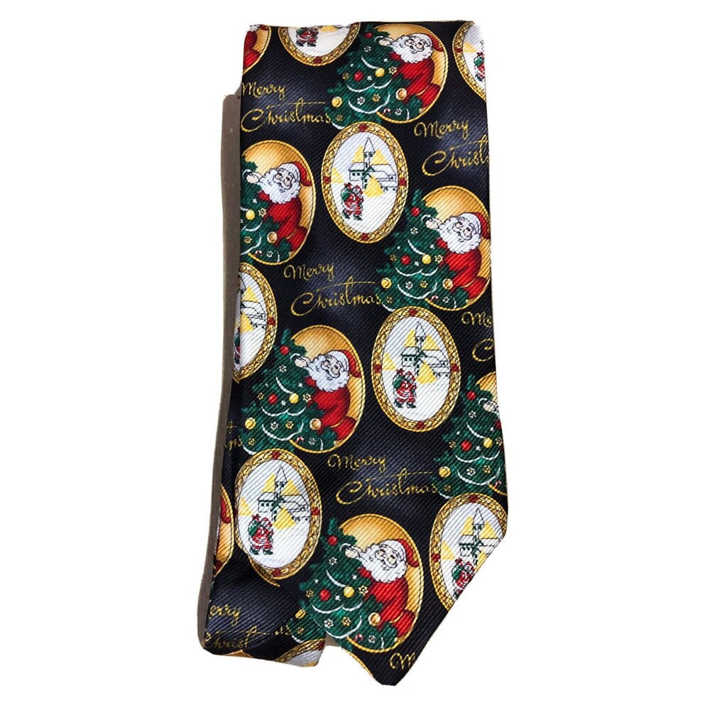 NWOT Robert Talbott Silk Tie Christmas Santa Best of Class